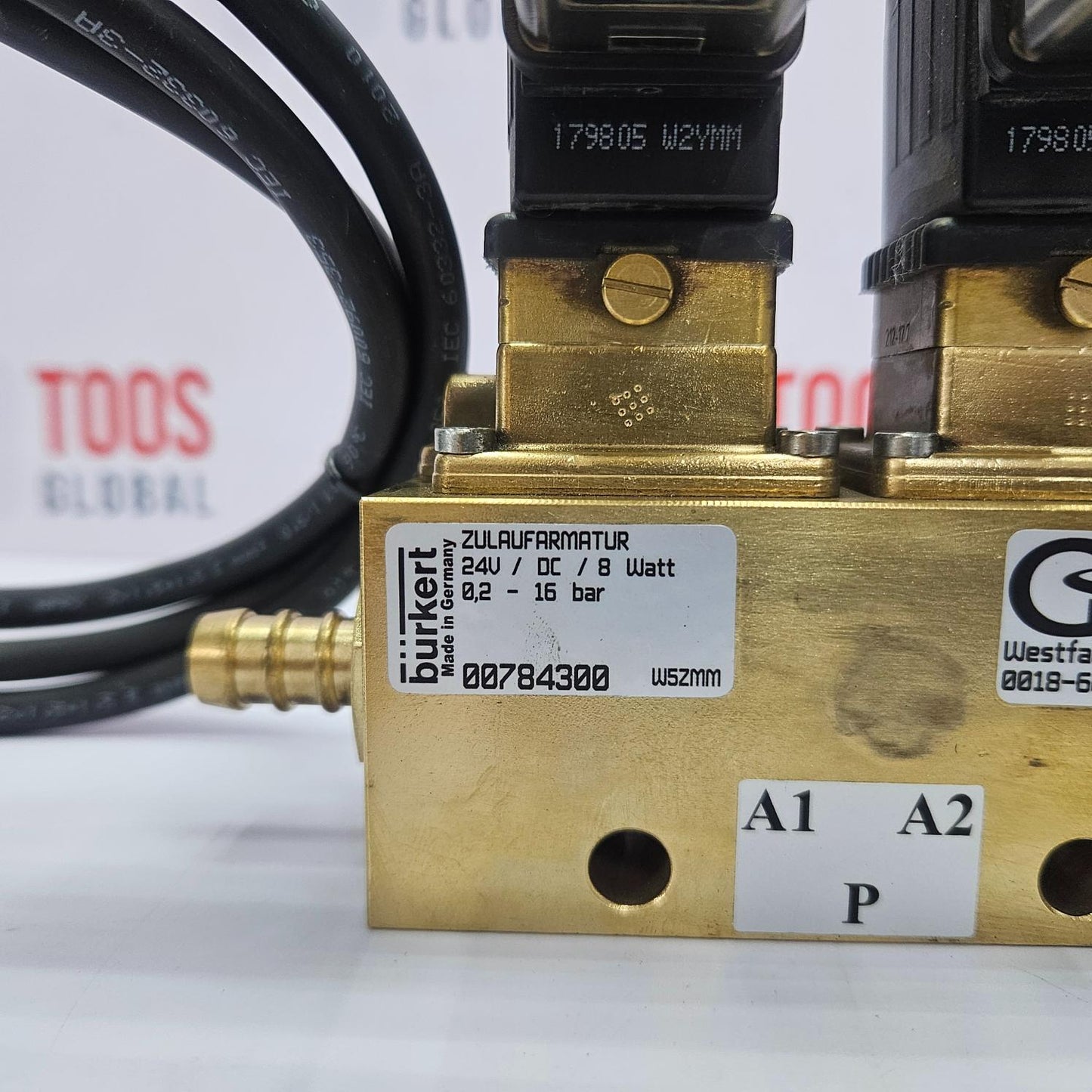 Gea Westfalia Separator 0018-6654-000 Solenoid Valve Assy OSD Separator New