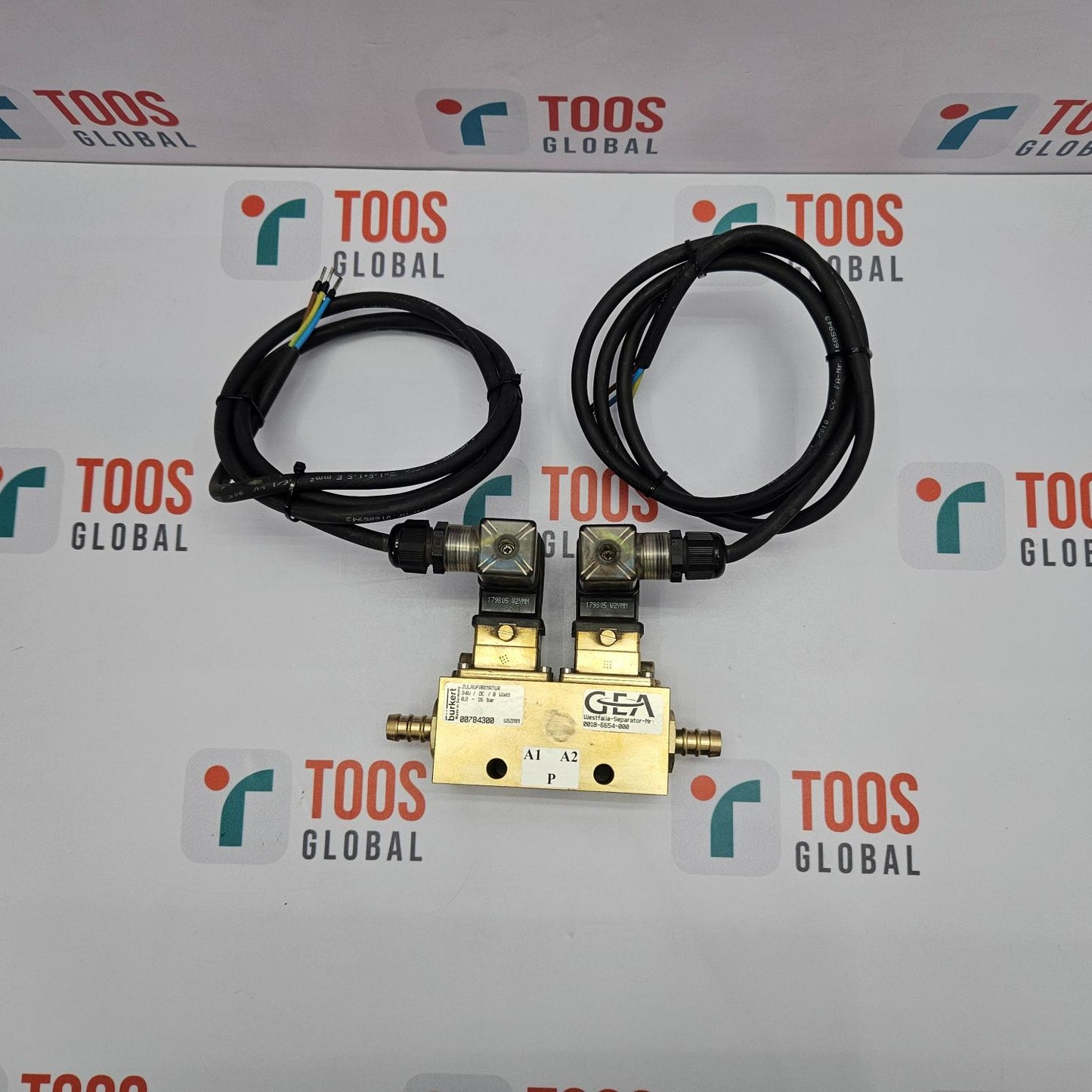 Gea Westfalia Separator 0018-6654-000 Solenoid Valve Assy OSD Separator New