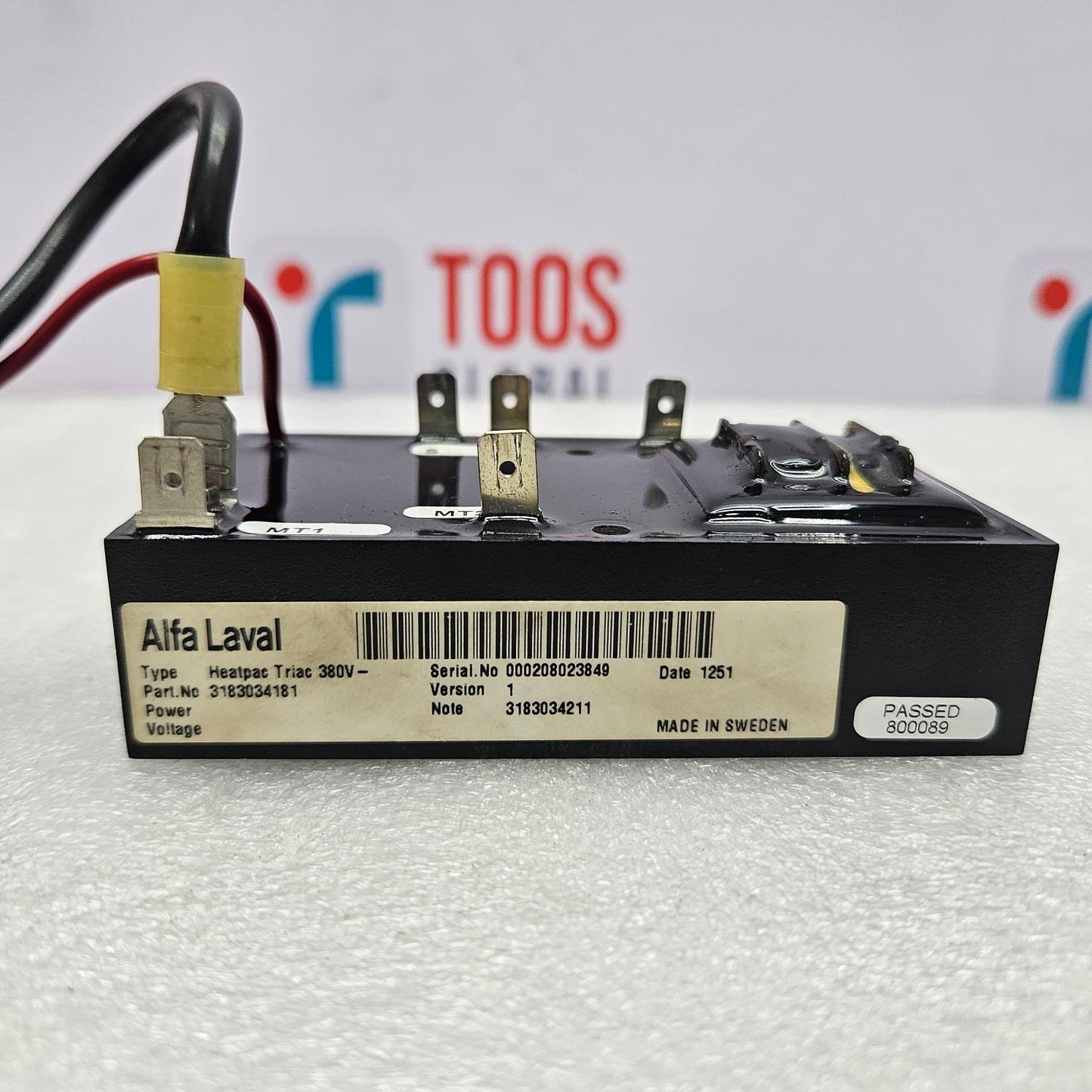ALFA LAVAL 3183034181 HEATPAC TRIAC 380V