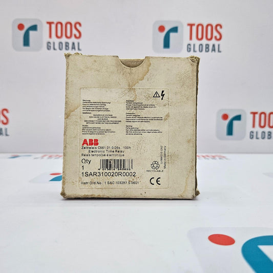 ABB C561.01 ELECTRONIC TIME RELAY 1SAR310020R0002