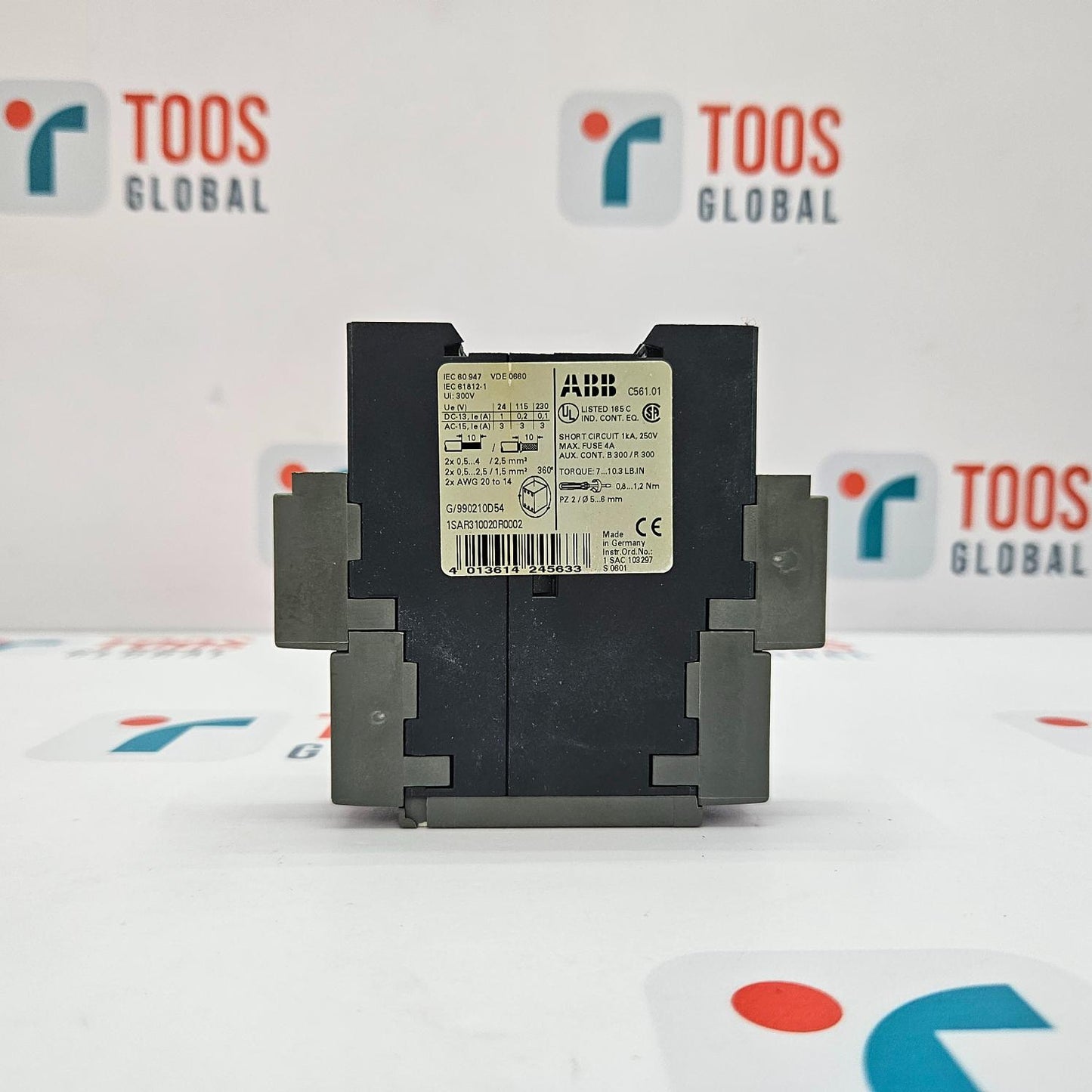 ABB C561.01 ELECTRONIC TIME RELAY 1SAR310020R0002