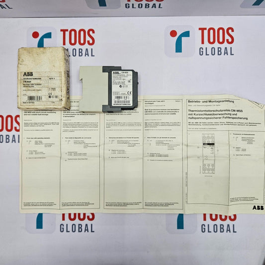 ABB CM-MSS THERMISTOR MOTOR PROTECTION MONITORING RELAY 1SVR430720R0300