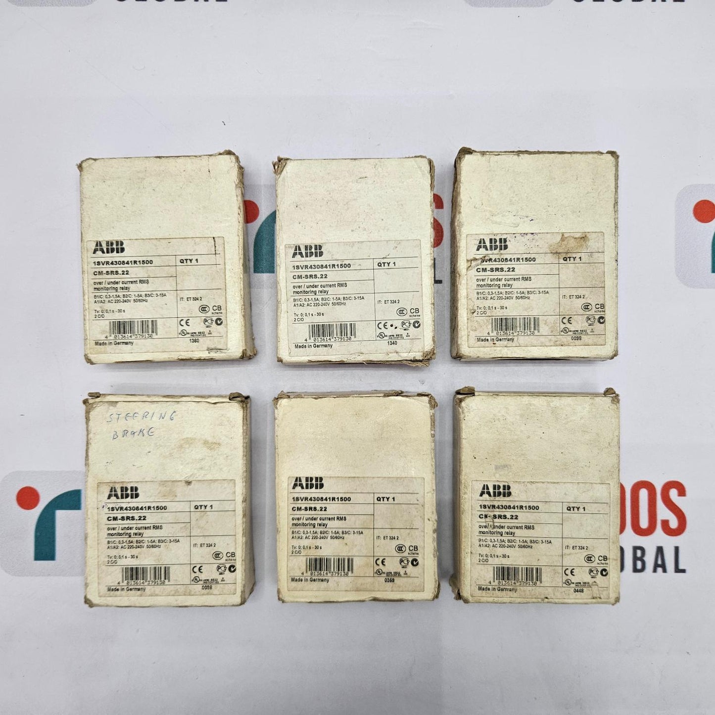 ABB CM-SRS.22 OVER/UNDER CURRENT RMS MONITORING RELAY
