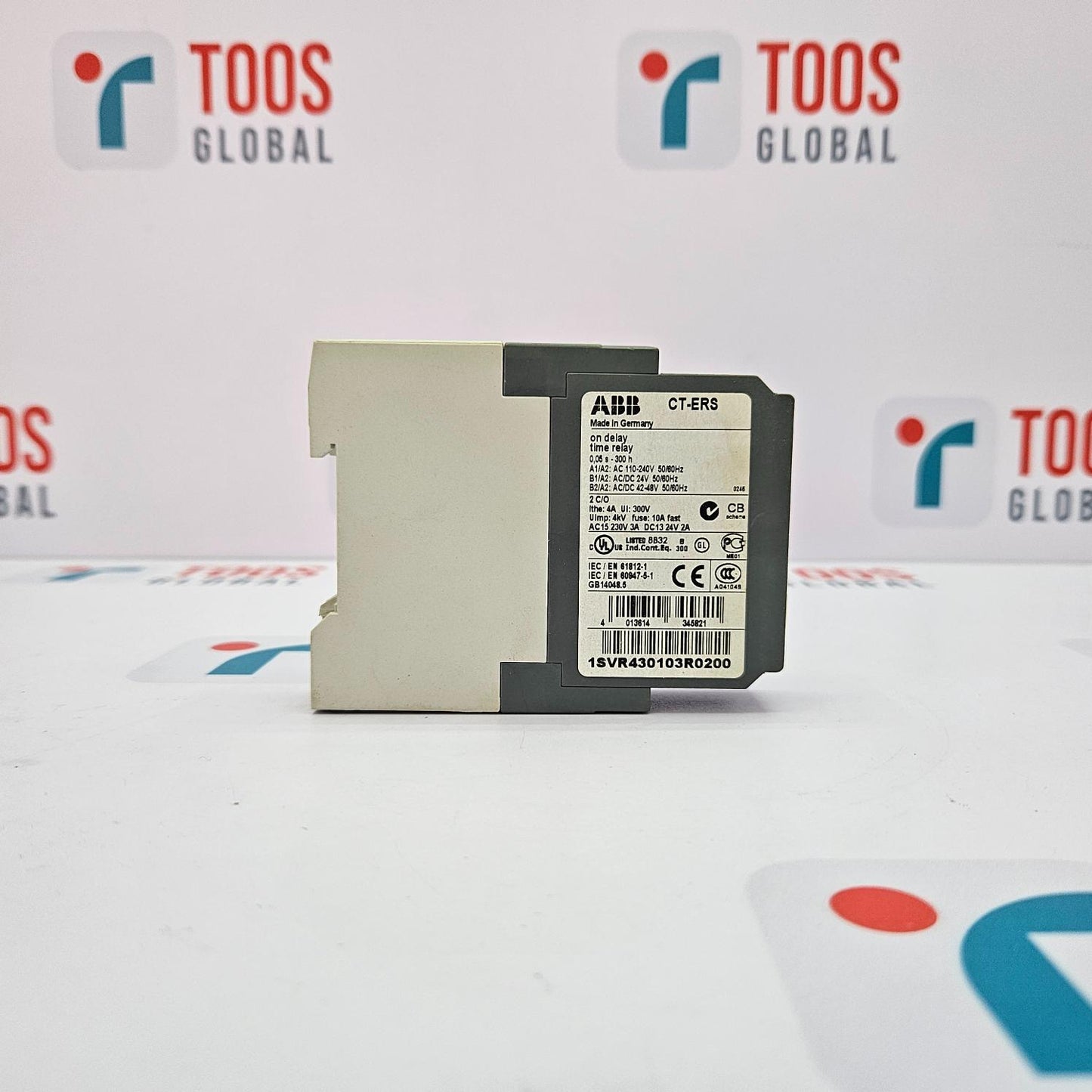 ABB CT-ERS 1SVR430103R0200 ON DELAY TIME RELAY