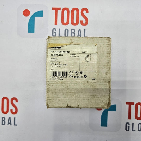 Cardboard box with a label on a white background featuring 'TOOS GLOBAL' branding.
