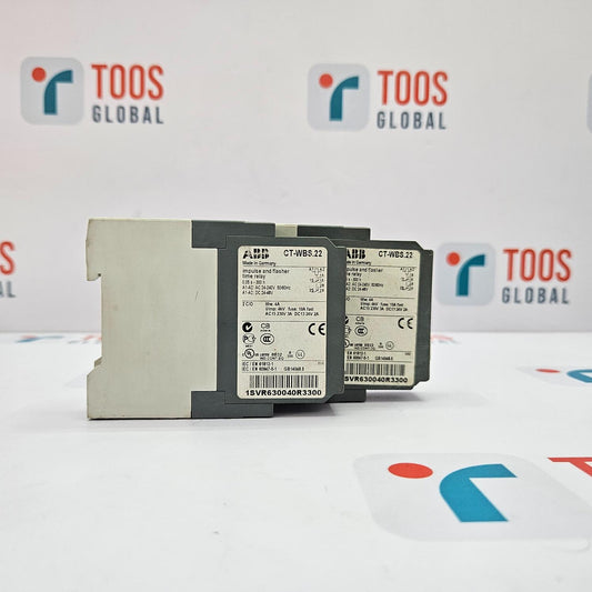 ABB CT-WBS.22 IMPULSE AND FLASHER TIME RELAY 1SVR630040R3300