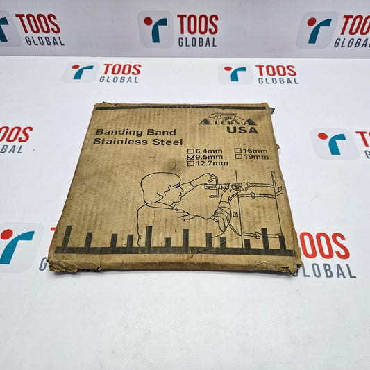 ALCONA BANDING BAND STAINLESS STEEL 9.5MM