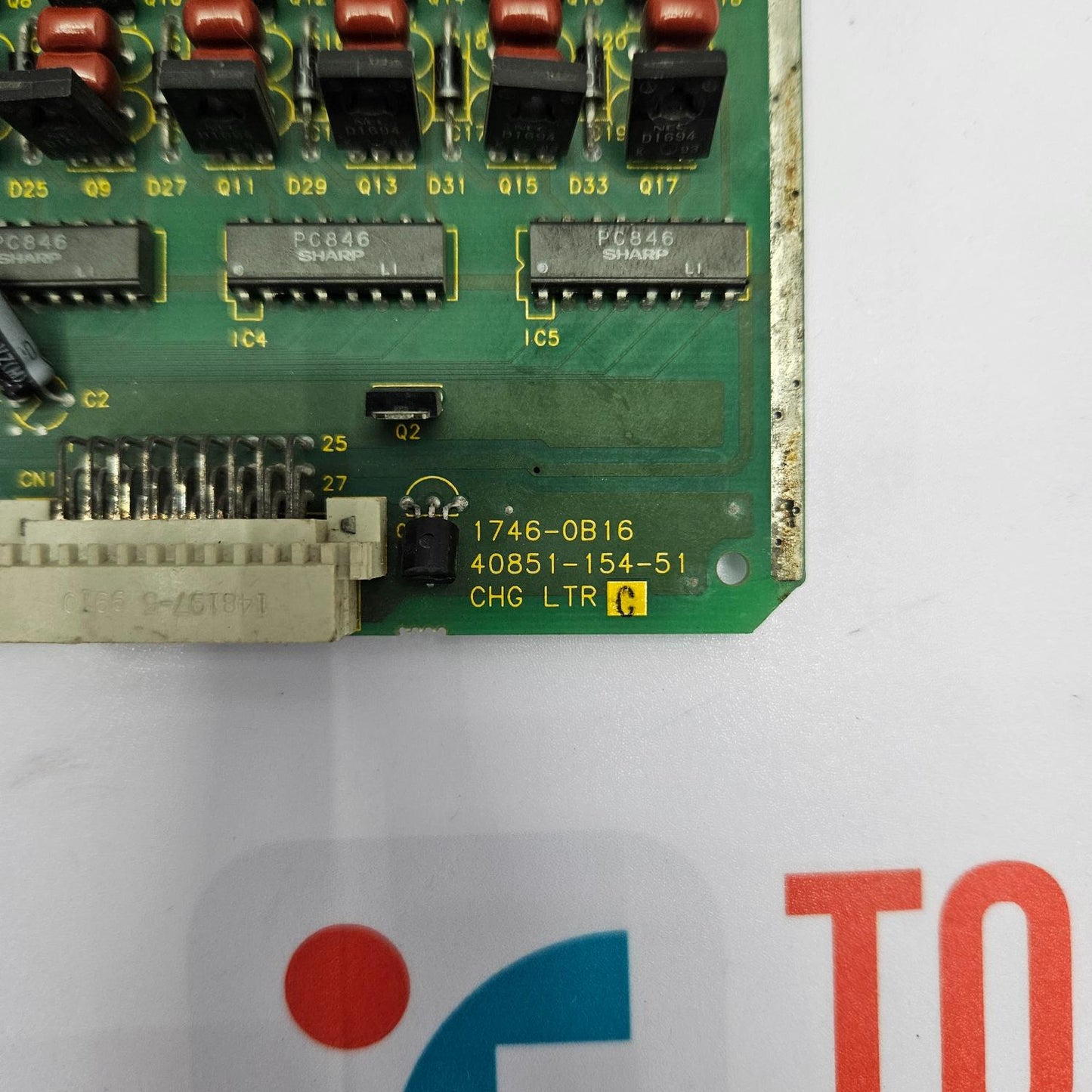 ALLEN-BRADLEY - 1746-OB16 SLC500 SER. D OUTPUT MODULE