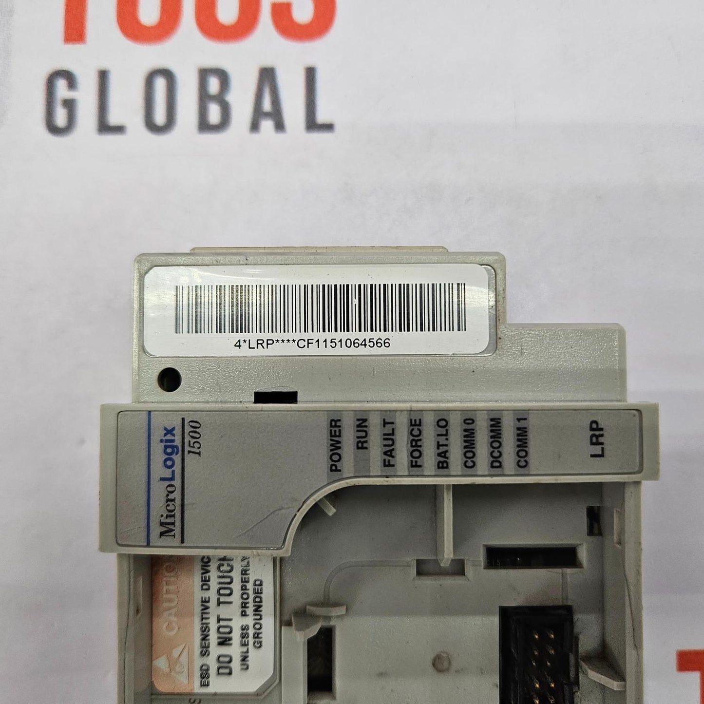 ALLEN BRADLEY 1764-LRP SER C REV F MICROLOGIX 1500 PROCESSOR UNIT