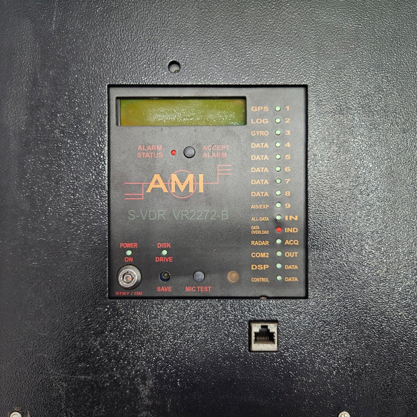 AMI S-VDR VR2272-B VOYAGE DATA RECORDER VDR 2272B
