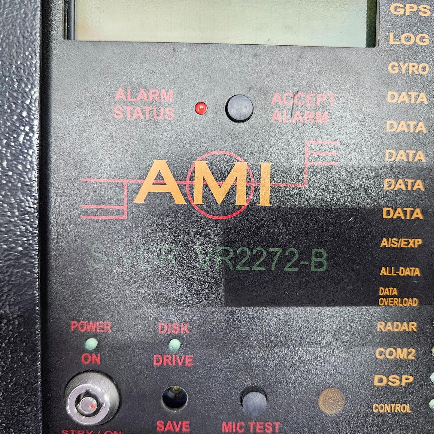 AMI S-VDR VR2272-B VOYAGE DATA RECORDER VDR 2272B