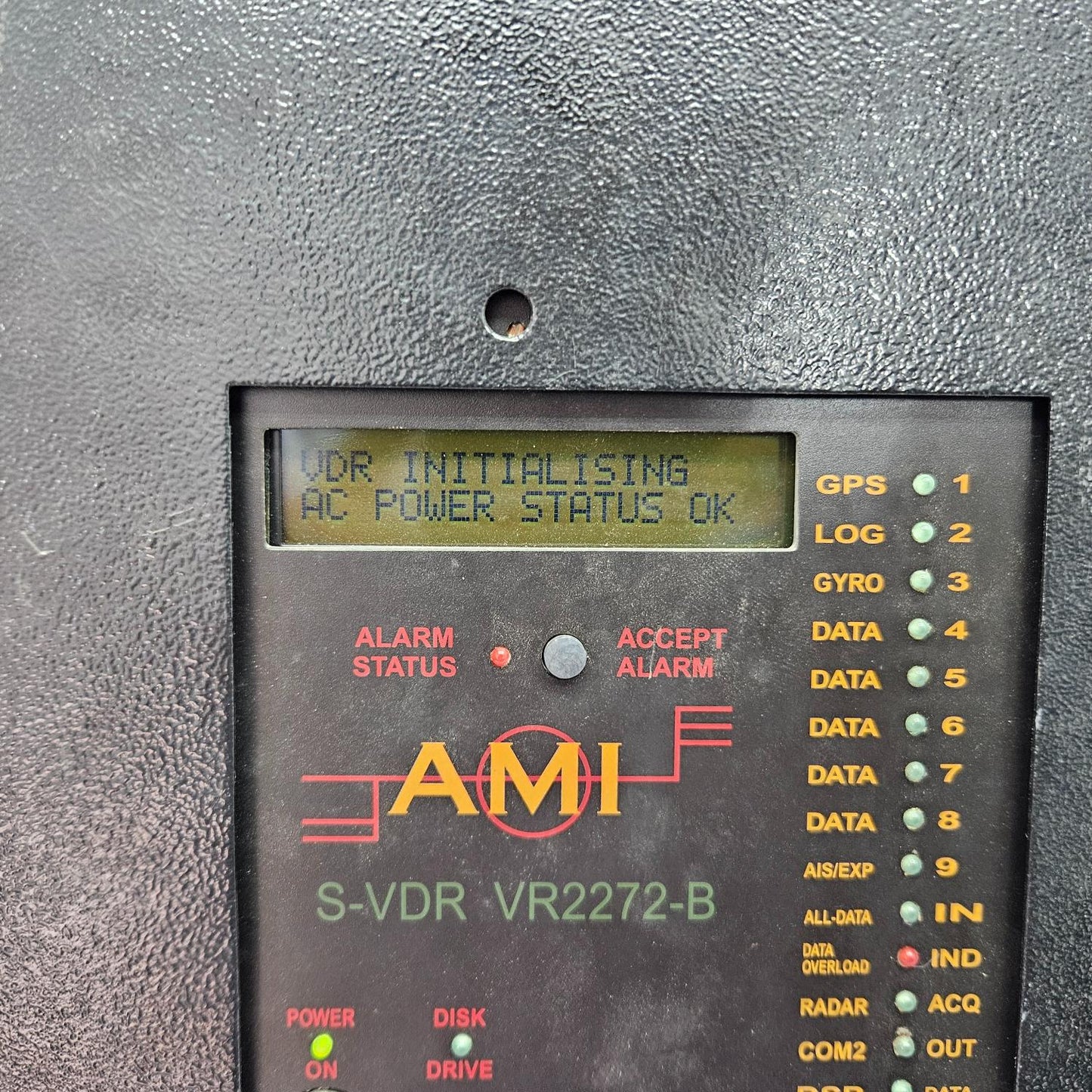 AMI S-VDR VR2272-B VOYAGE DATA RECORDER VDR 2272B