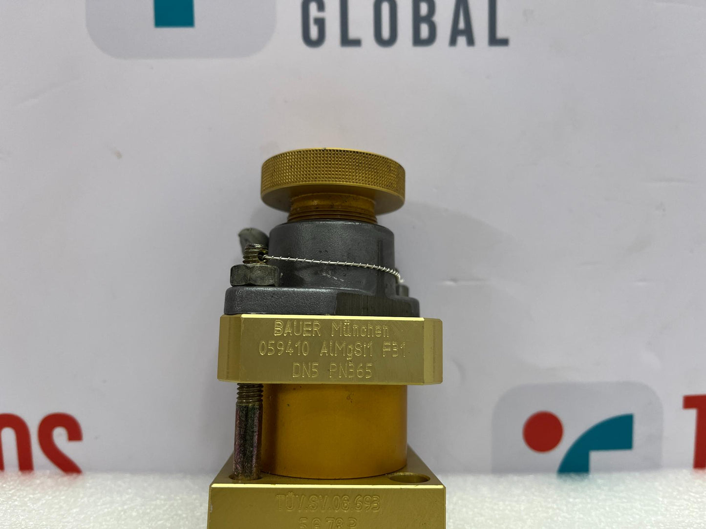 BAUER COMPRESSOR 059410 SAFETY RELIEF VALVE 225 BAR 1001217 NEW
