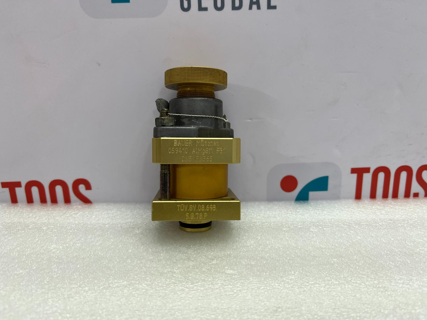 BAUER COMPRESSOR 059410 SAFETY RELIEF VALVE 225 BAR 1001217 NEW