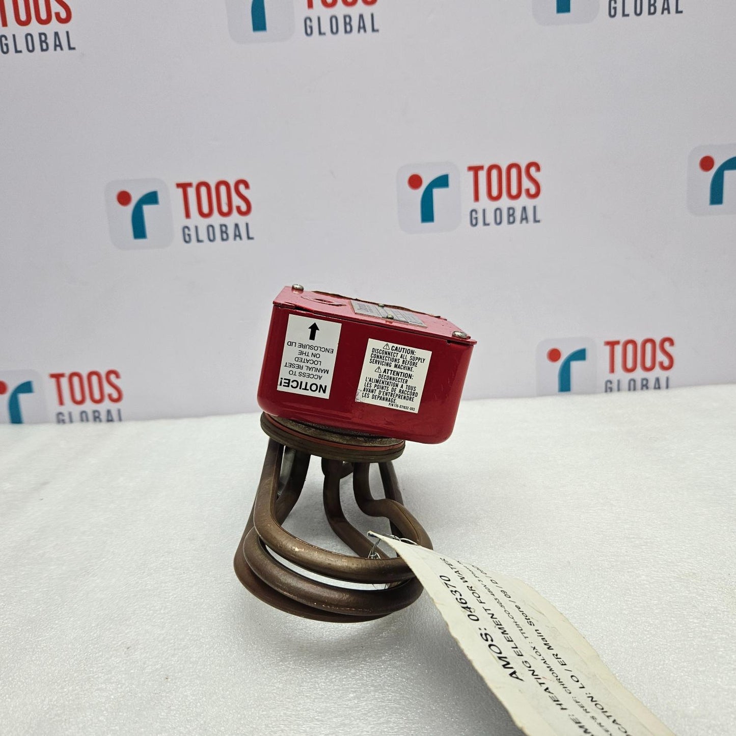 CHROMALOX TTUH-CO-503V FLANGED IMMERSION HEATER 480V 3 PHASE