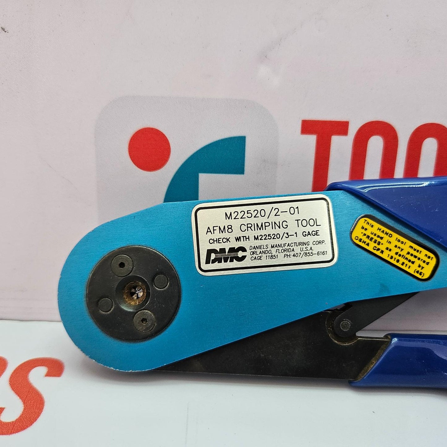 DMC DANIELS M22520/2-01 AFM8 CRIMPING TOOL