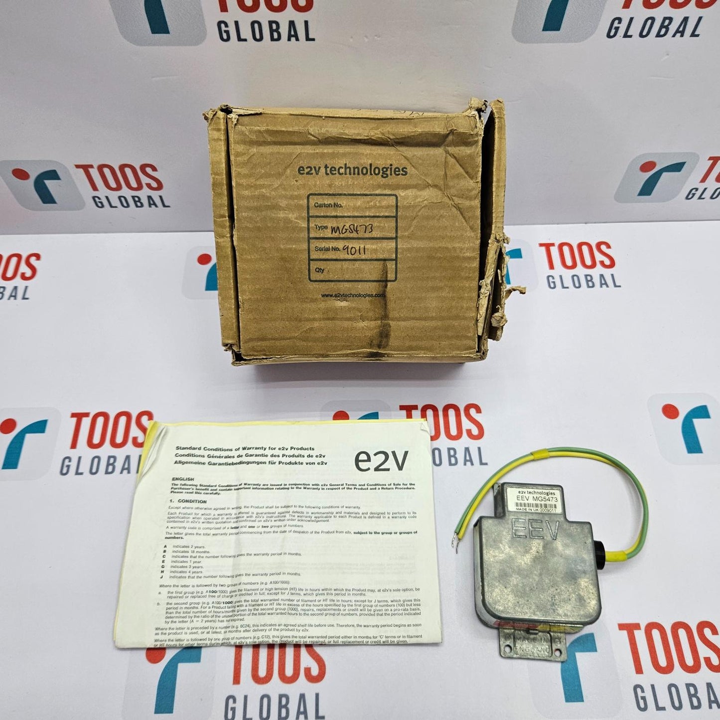 E2V TECHNOLOGIES EEV MG5473 X-BAND MAGNETRON NEW