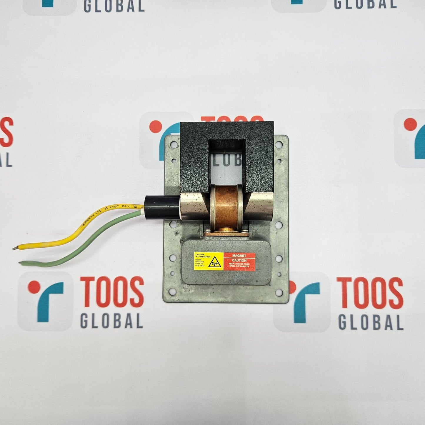 Electrical component with wires on a TOOS Global branded background