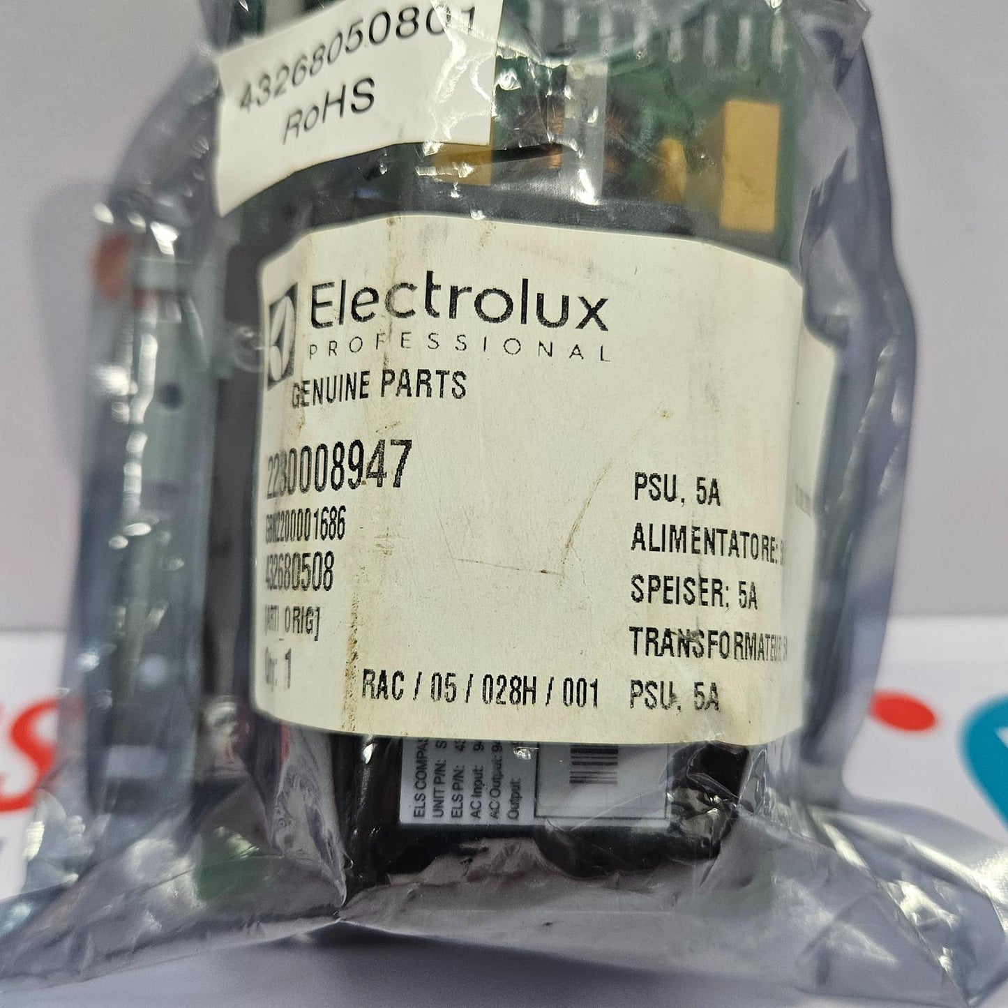 ELS COMPASS CONTROL 43268050801 POWER SUPPLY CIRCUIT BOARD NEW