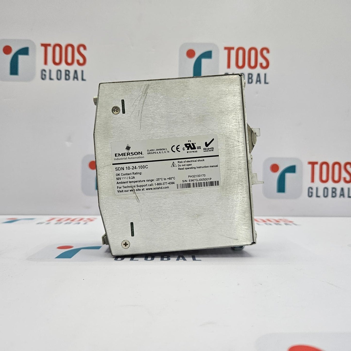 EMERSON SOLA POWER SUPPLY SDN 10-24-100C