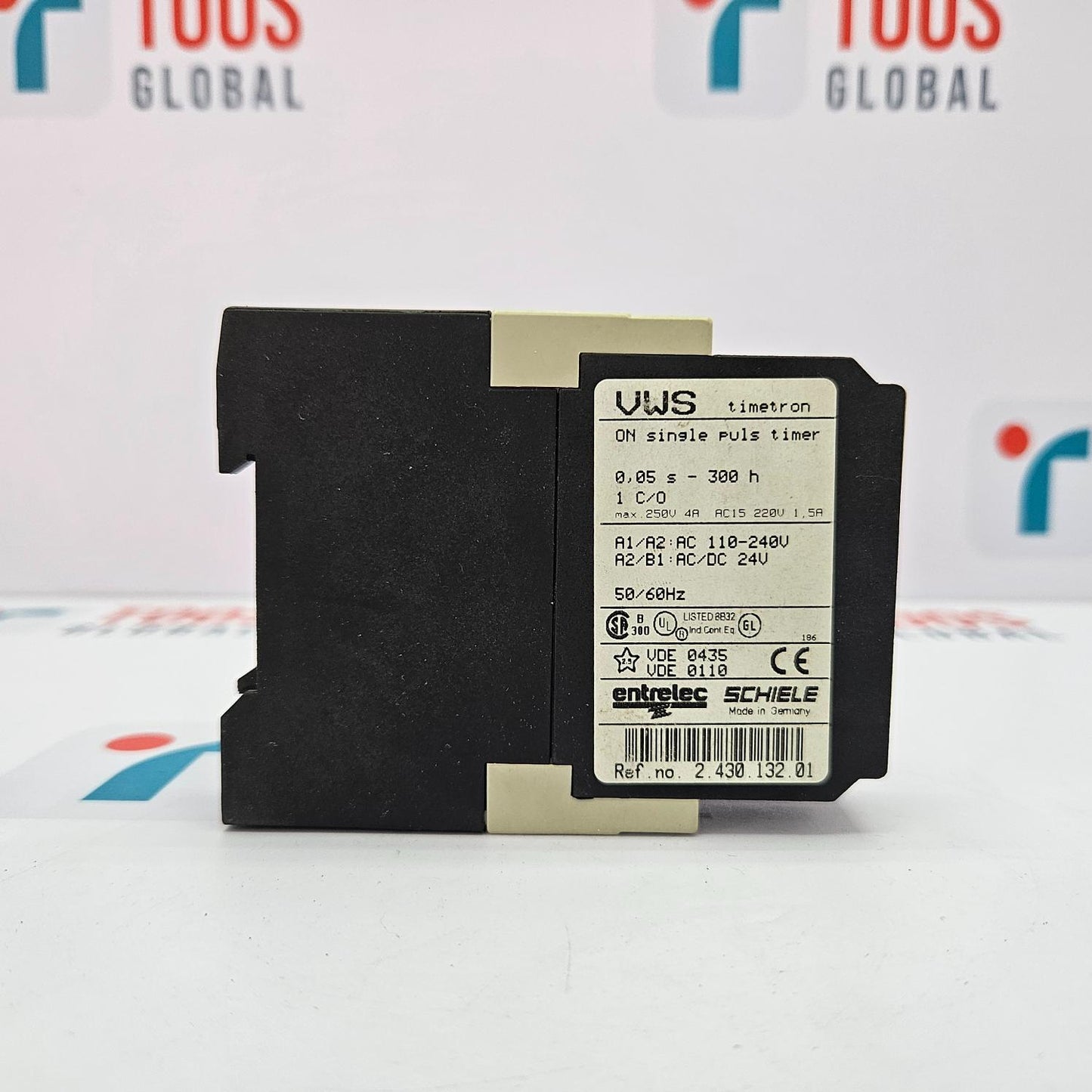 ENTRELEC SCHIELE 243013201 ON SINGLE PULS TIMER VWS TIMETRON
