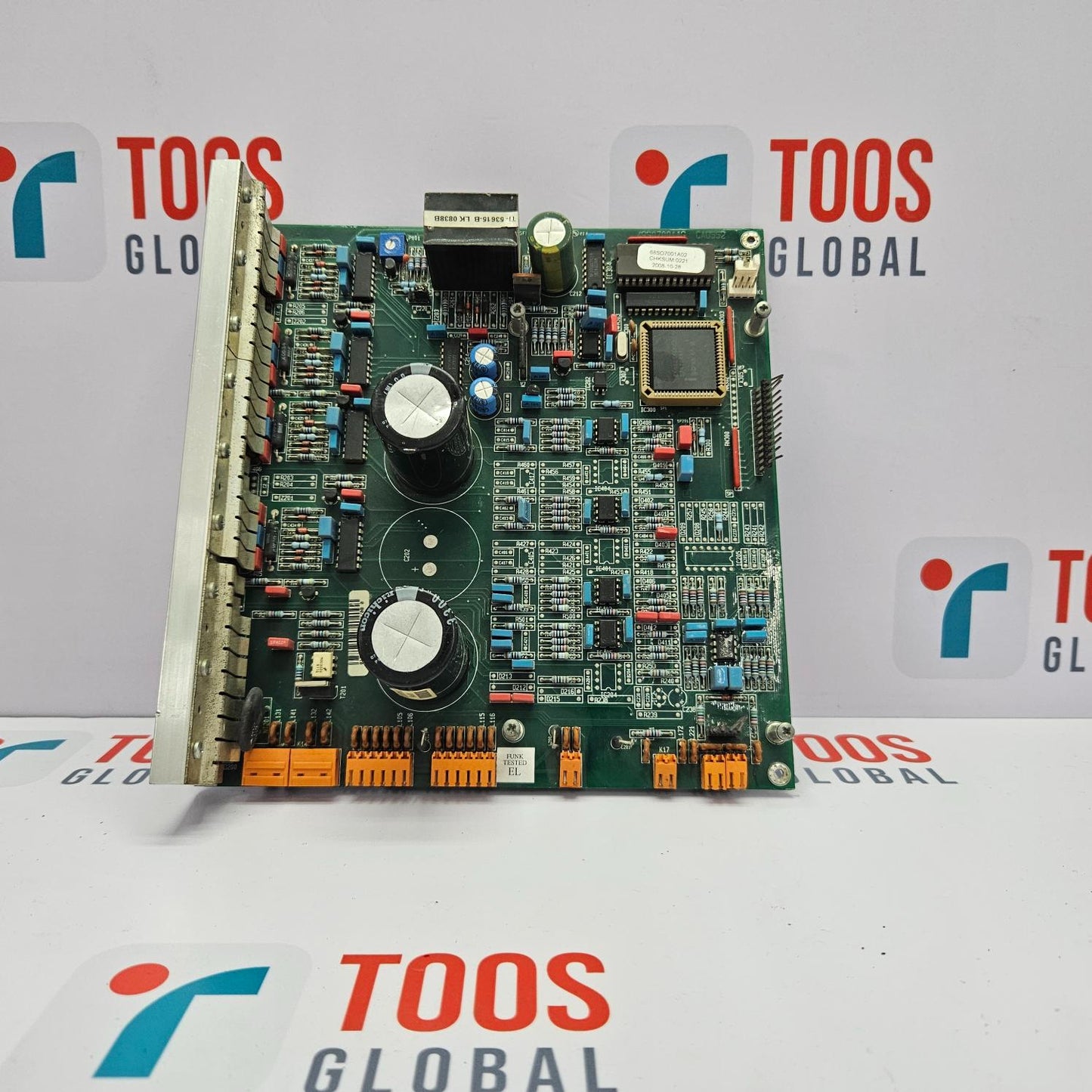 ESAB 49S07001AG CIRCUIT BOARD FOR USE WITH CAD-552 Electronic circuit board on a branded background