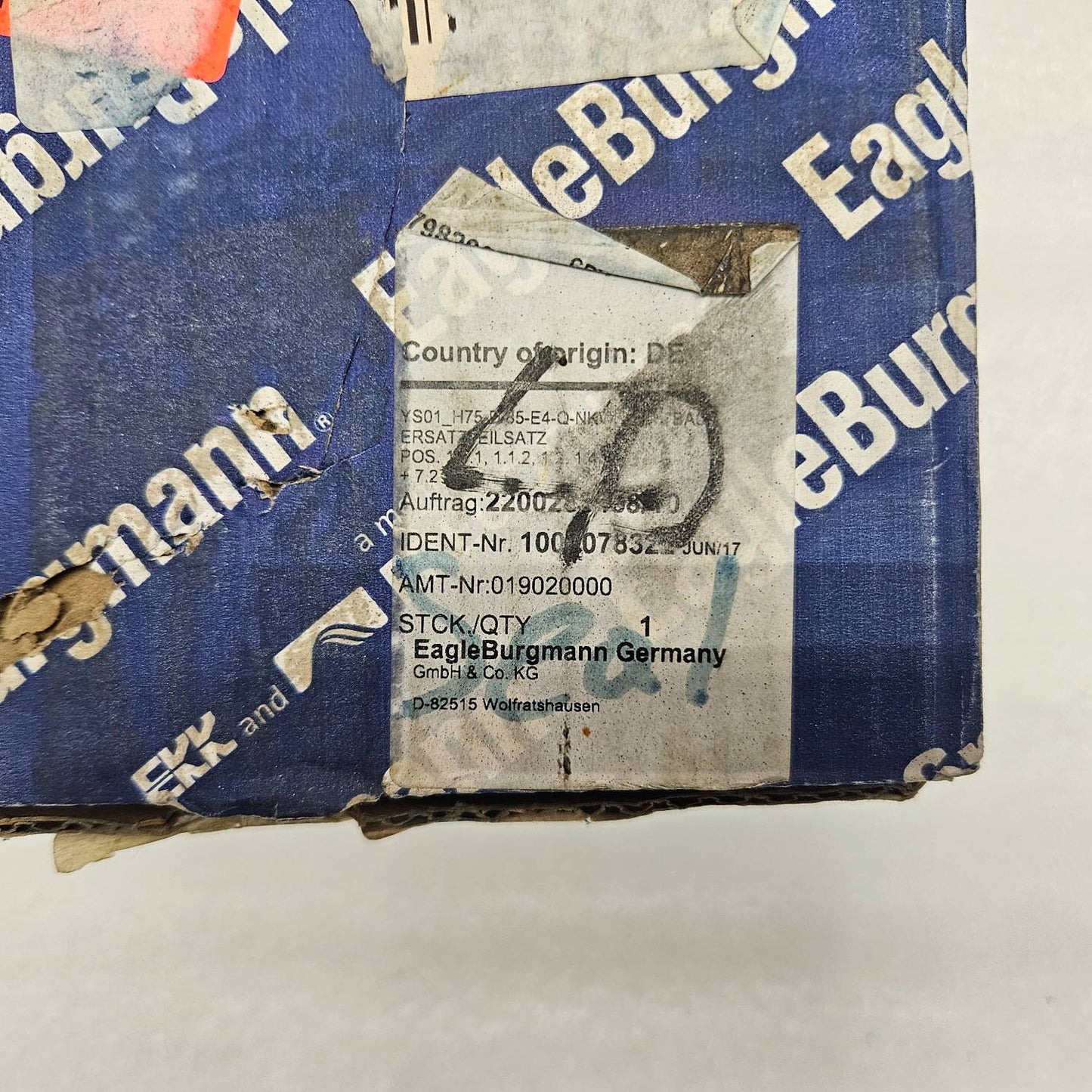 Eagle Burgmann BUKA22-12/3414 Mechanical Seal New