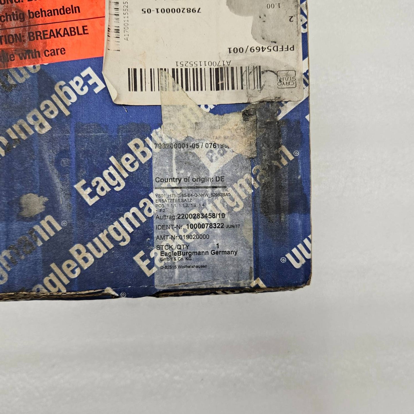 Eagle Burgmann BUKA22-12/3414 Mechanical Seal New