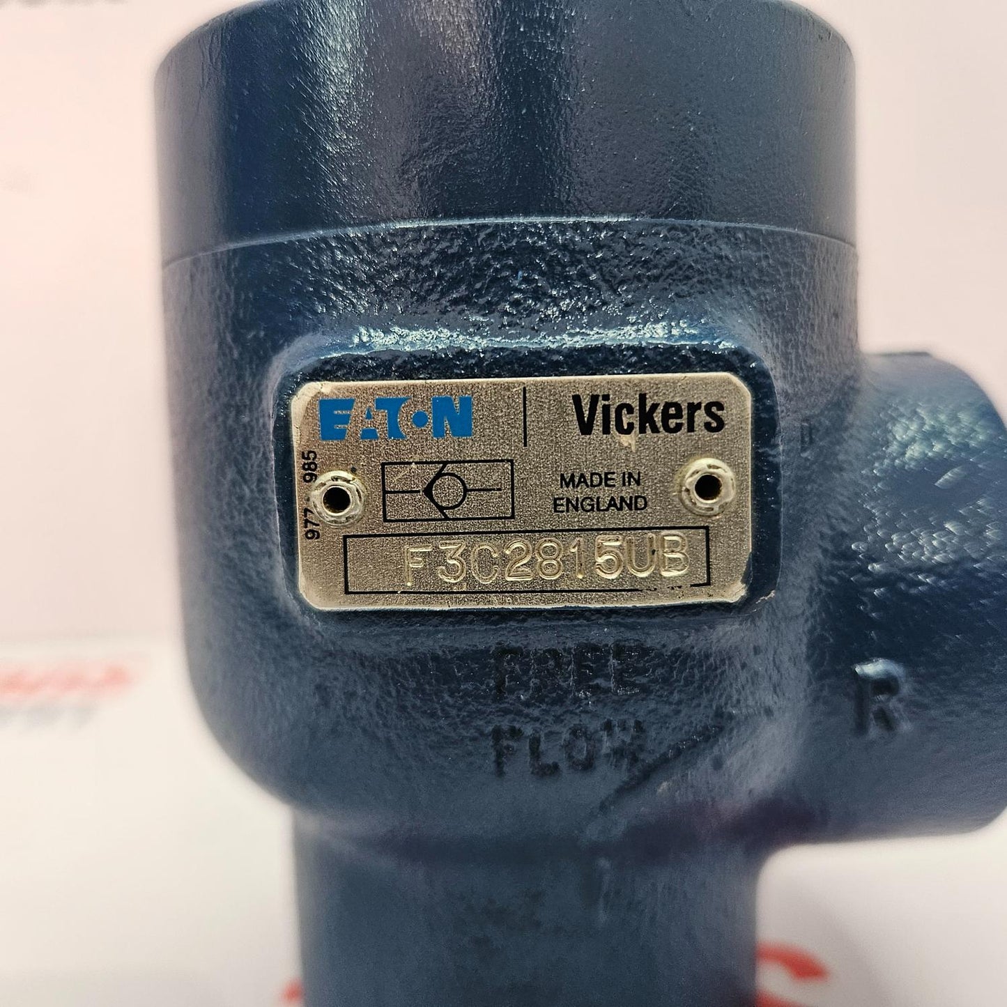 Eaton Vickers F3C2815UB Check Valve NOV 82777 F3 C2 815 UB