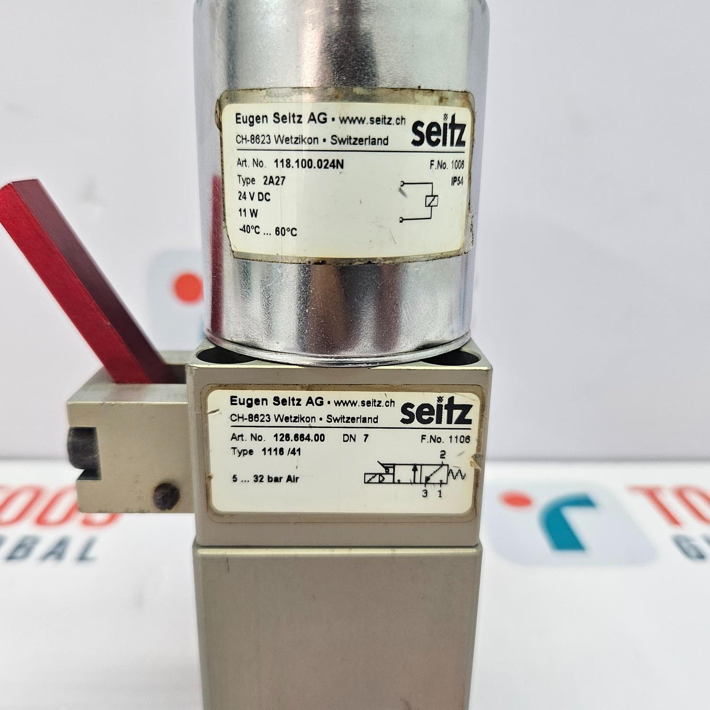 Eugen Seitz AG 126 664 00 Solenoid Valve 1116/41 New