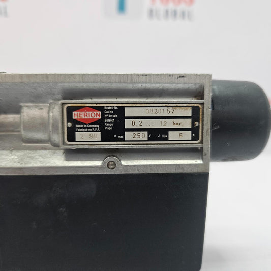 HERION 0820157 PRESSURE SWITCH