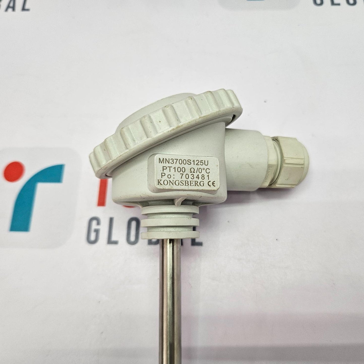 KONGSBERG MN3700S125U TEMPERATURE SENSOR PT 100 /0º