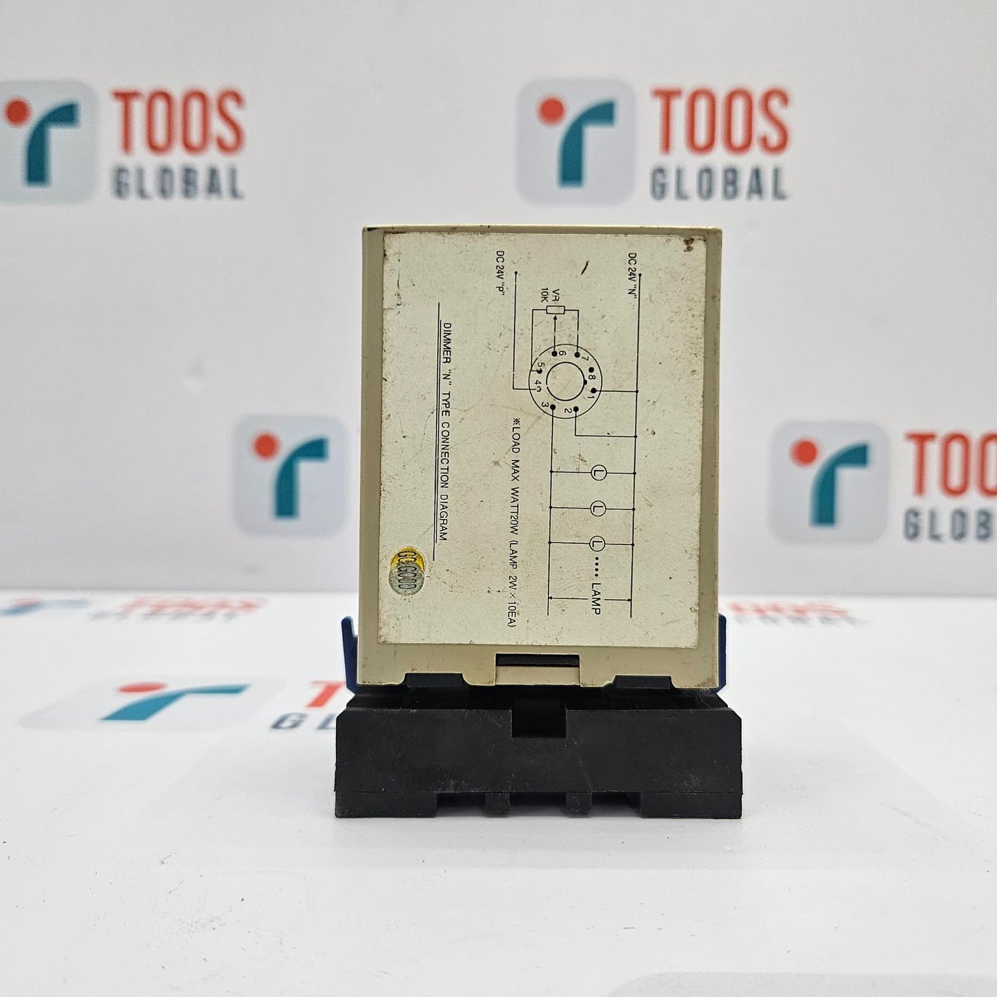 KT ELECTRIC DC24V ELECTRONIC DIMMER WITH BASE