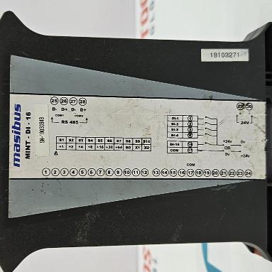 MASIBUS MINT-DI-16 DIGITAL INPUT MODULE