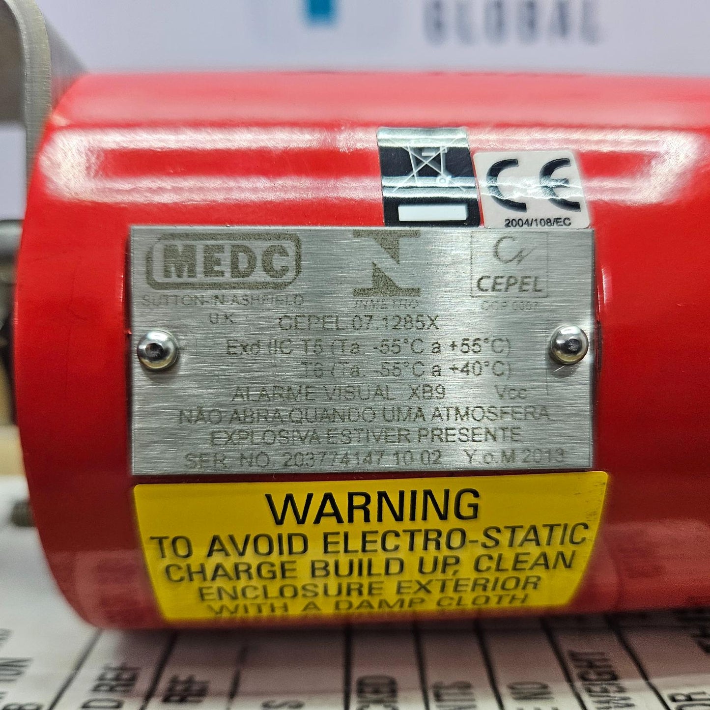 MEDC XB9 JOULE XENON BEACONS XB9DM24006AYYCBR NEW