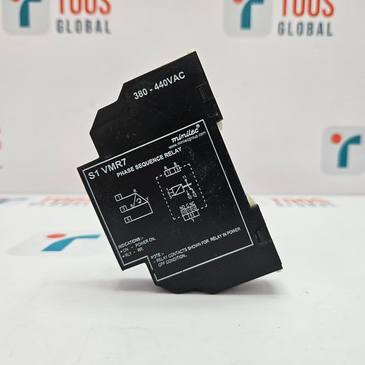 MINILEC S1 VMR7 PHASE SEQUENCE RELAY