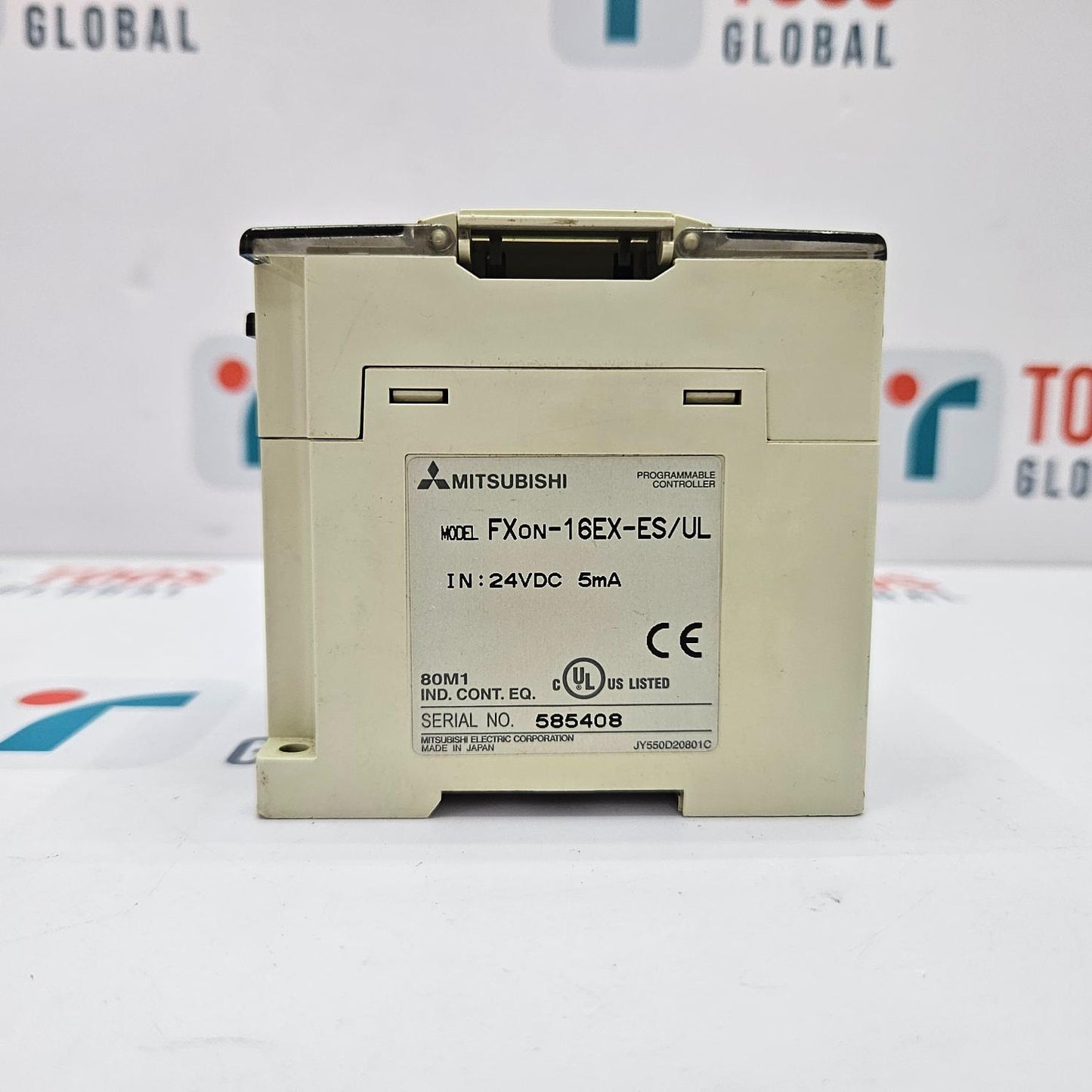 MITSUBISHI FXON-16EX-ES/UL 24VDC PROGRAMMABLE CONTROLLER