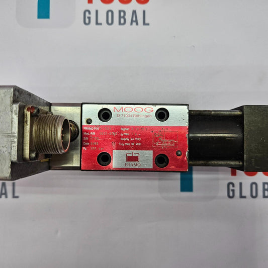 MOOG MOD.P/N D635-606B FRAMO P/N A11592 HYDRAULIC SERVO VALVE