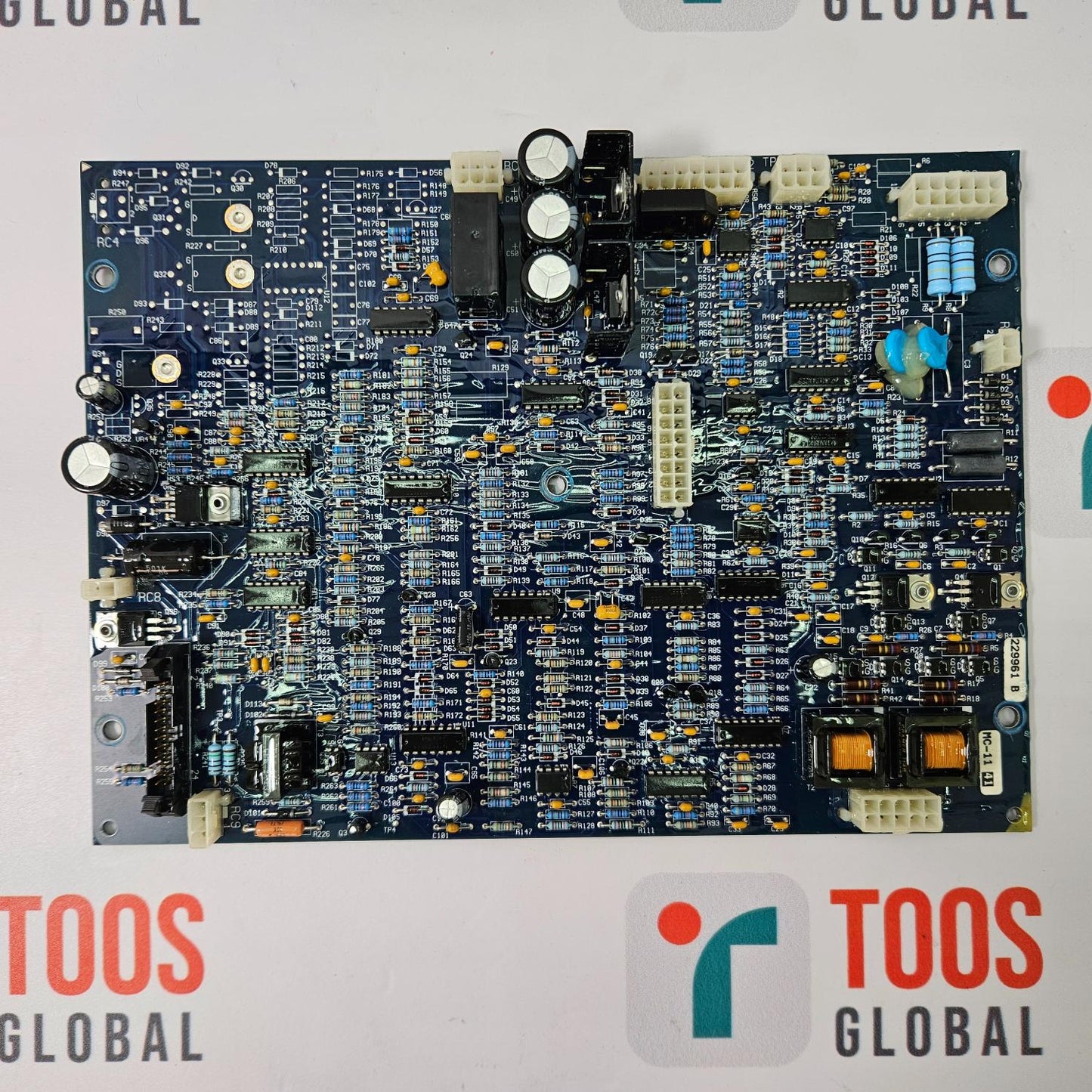 Miller 229961 Circ Cd Assy Cntl (R) Complex electronic circuit board with various components on a TOOS GLOBAL branded background