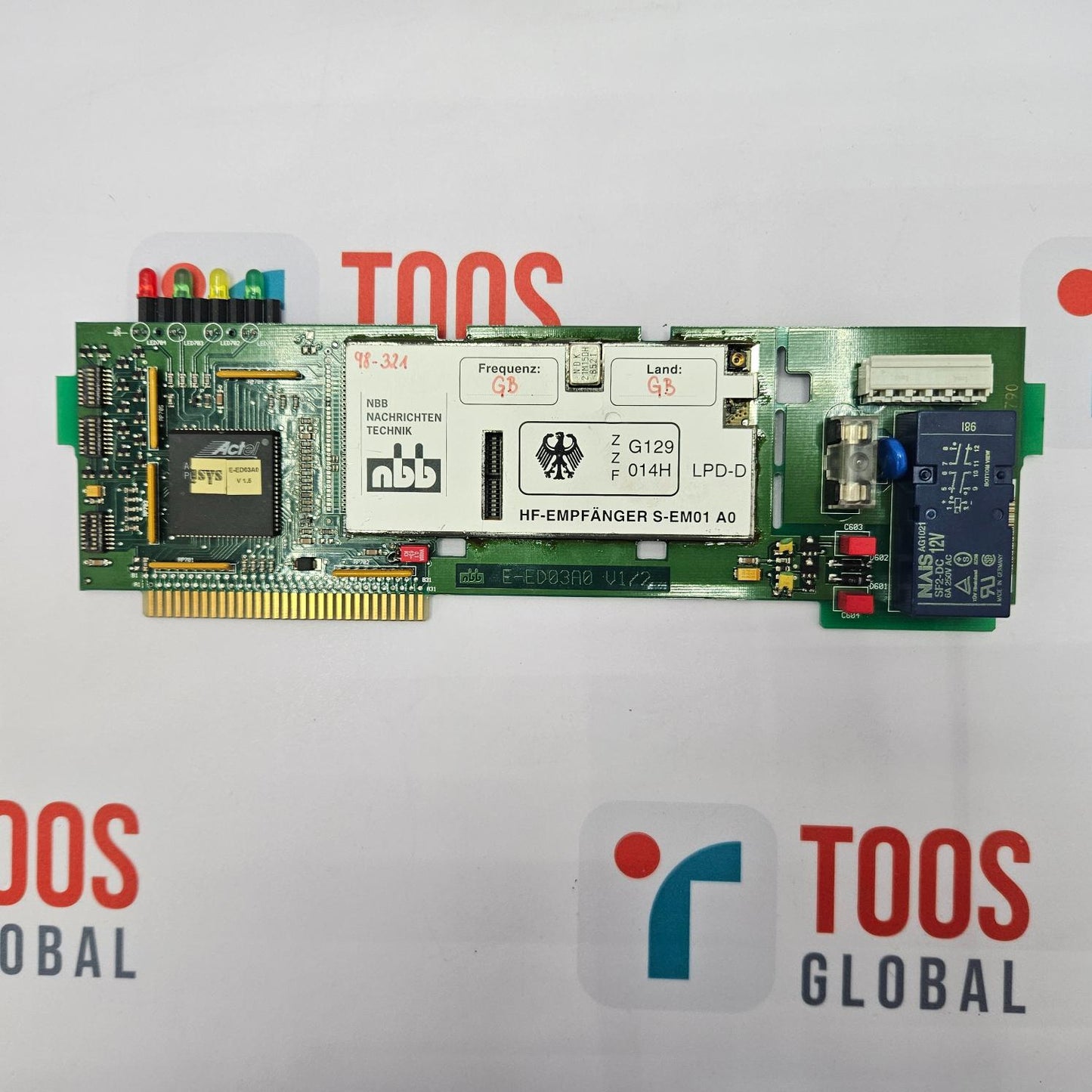 NBB NACHRICHTEN TECHNIK E-ED03A0 V1/2 HF-EMPFANGER S-EM01 A0