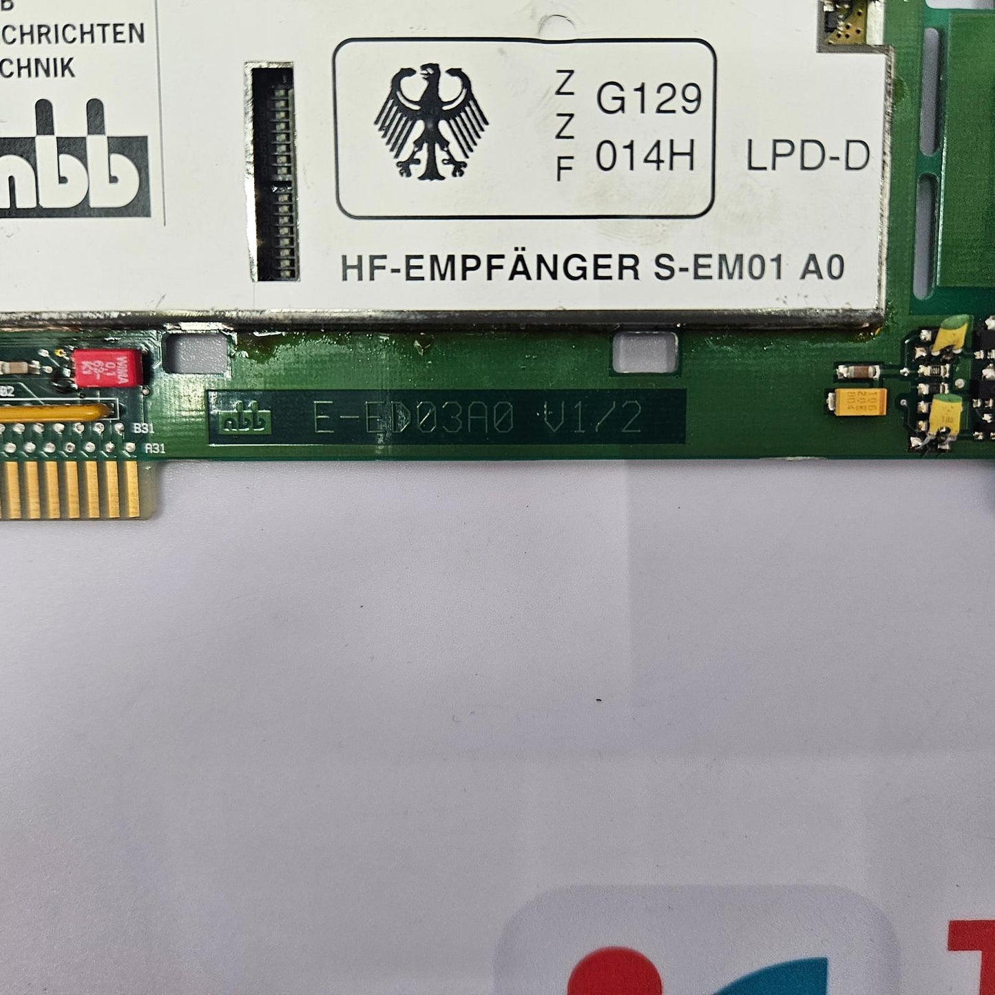 NBB NACHRICHTEN TECHNIK E-ED03A0 V1/2 HF-EMPFANGER S-EM01 A0