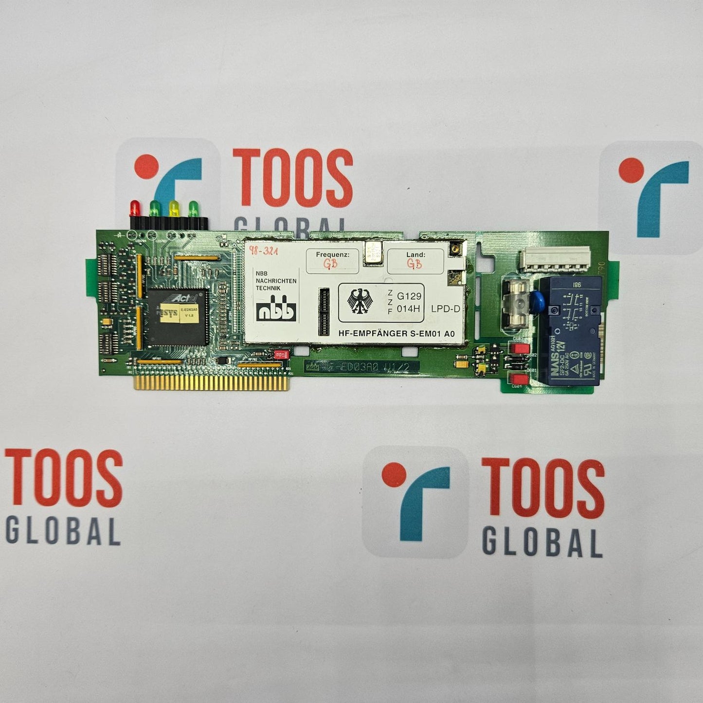 NBB NACHRICHTEN TECHNIK E-ED03A0 V1/2 HF-EMPFANGER S-EM01 A0
