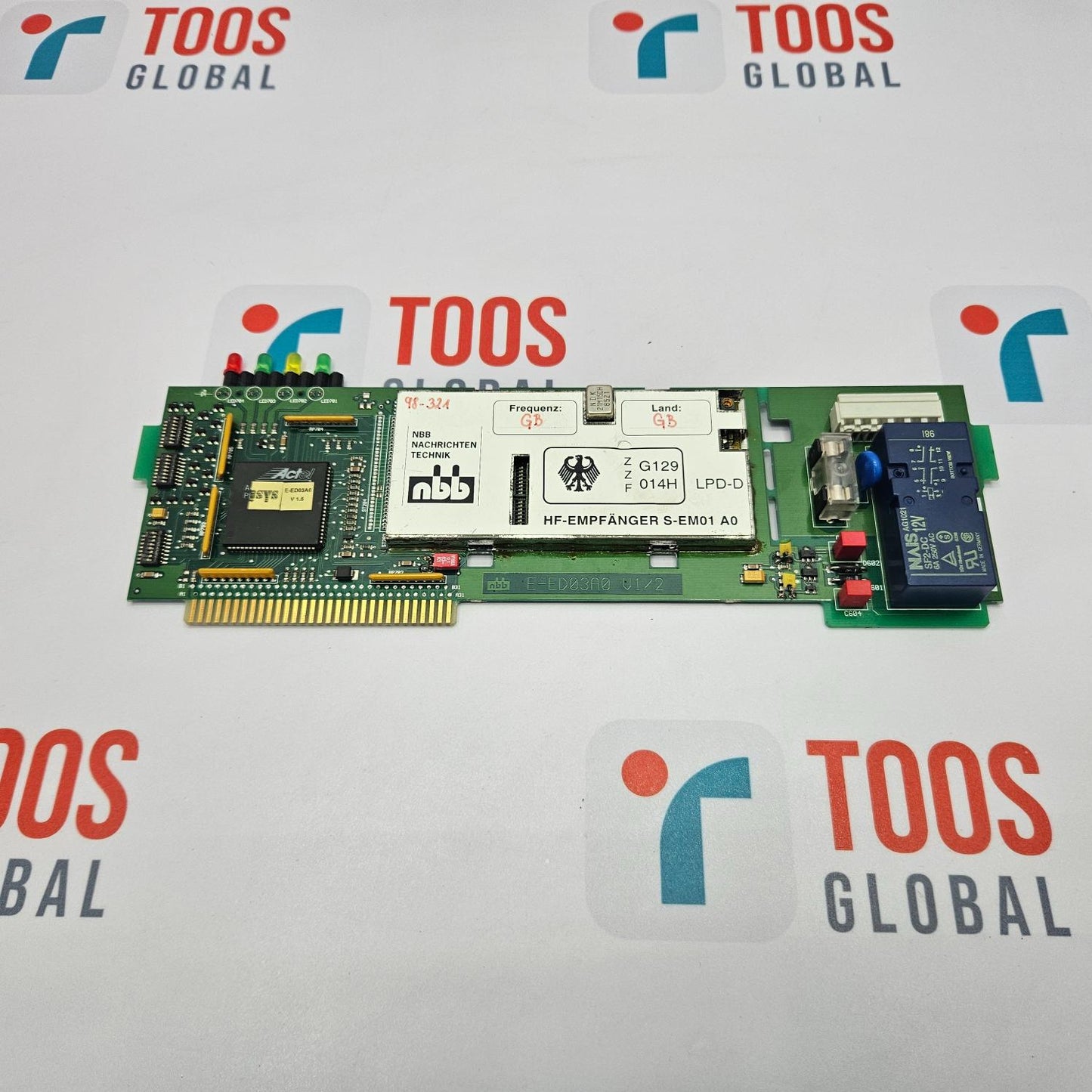 NBB NACHRICHTEN TECHNIK E-ED03A0 V1/2 HF-EMPFANGER S-EM01 A0