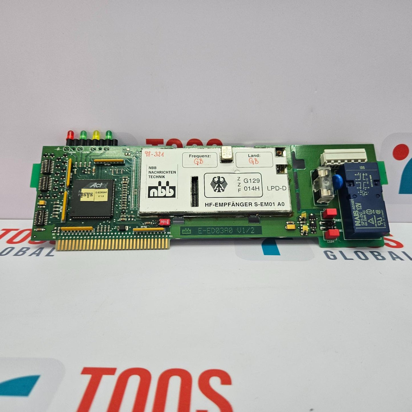 NBB NACHRICHTEN TECHNIK E-ED03A0 V1/2 HF-EMPFANGER S-EM01 A0
