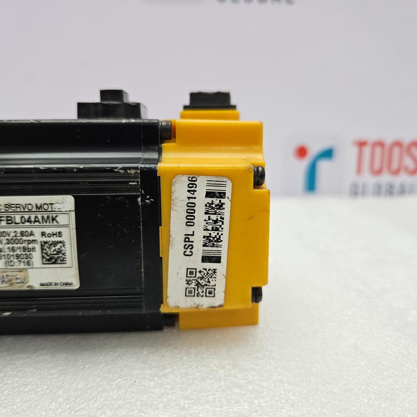 PARKER PM-FBL04AMK AC SERVO MOTOR 400W 3000RMP
