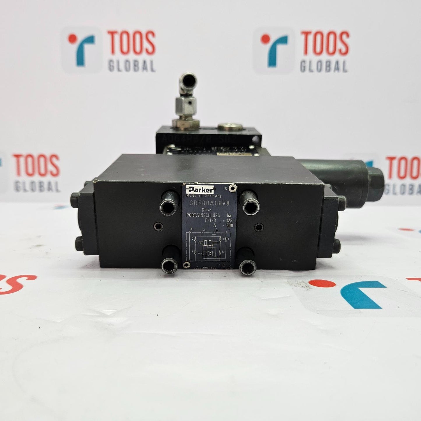 Parker PRDM2PP06SVG15 / A064R3/8-SB2 / SD500A06V8 Hydraulic Valve