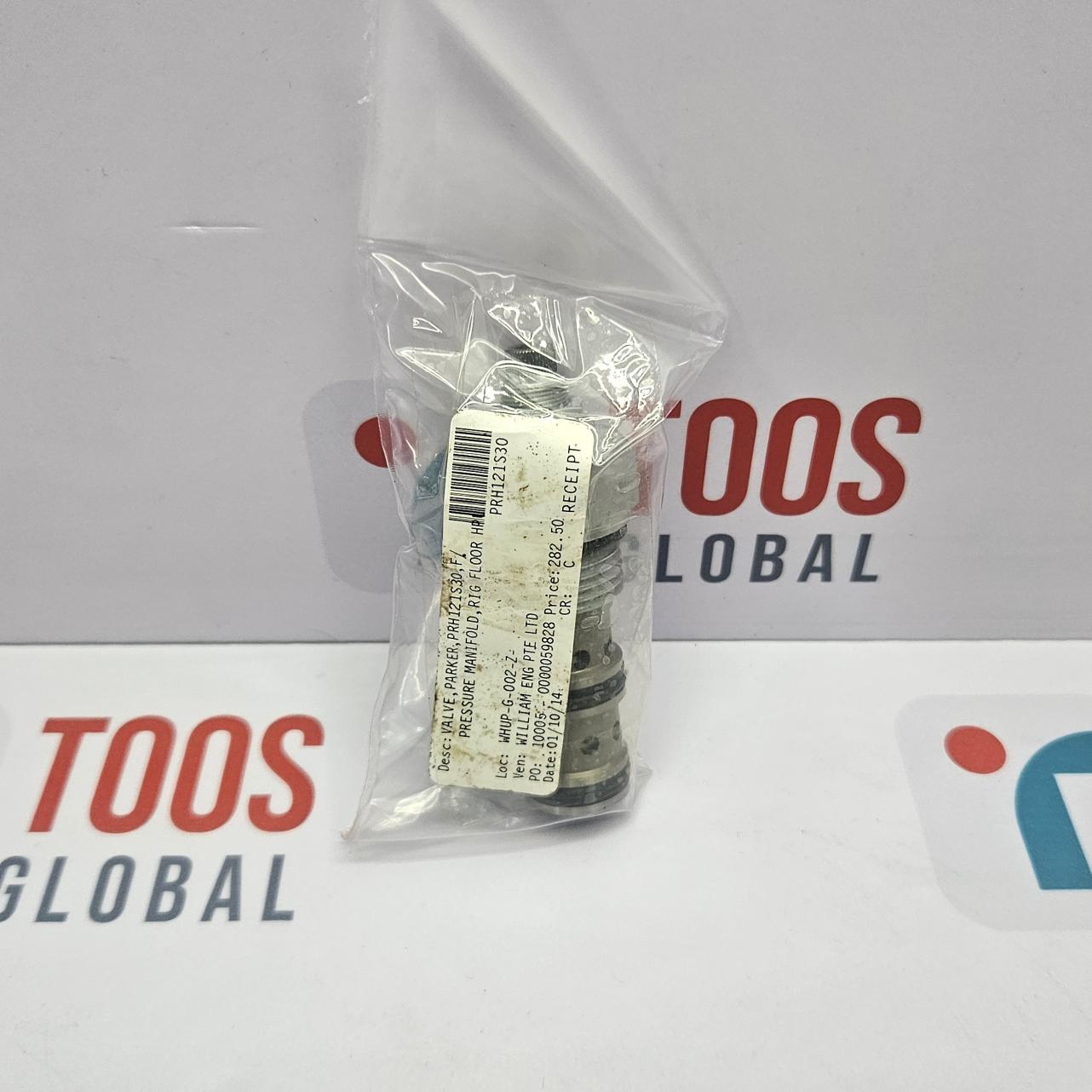 Parker PRH121S30 Pilot Operated Pressure Reducing Relieving Valve