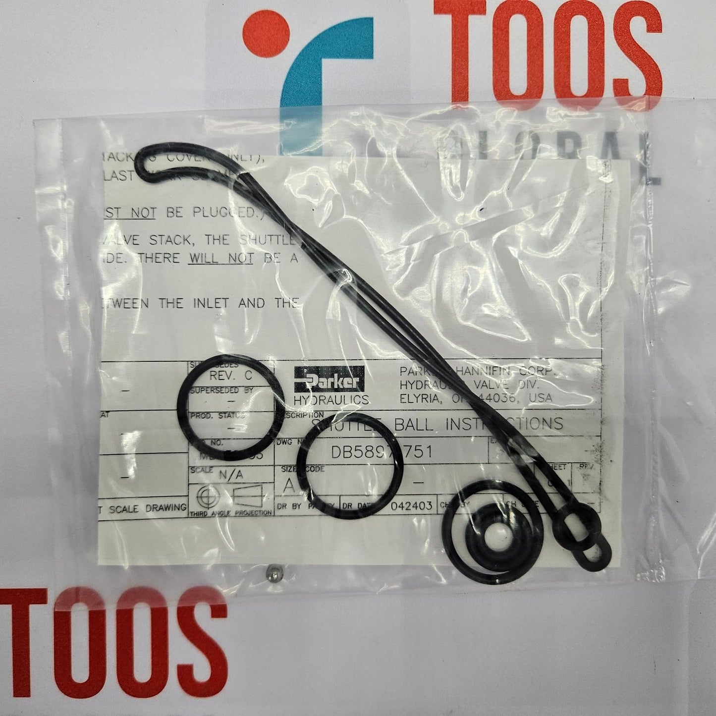 Parker VOSPK2 Hydraulic Valve Repair Kit