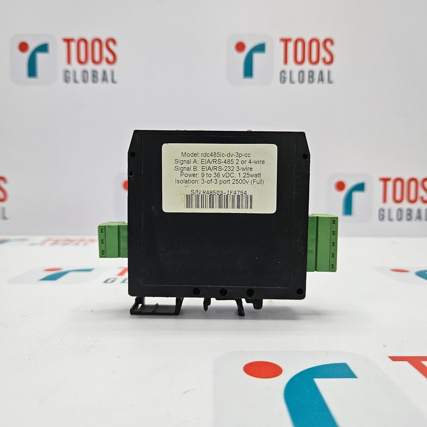 ROBUST DATACOMM RDC485IC-DV-3P-CC ISOLATED RS232/RS485 CONVERTER