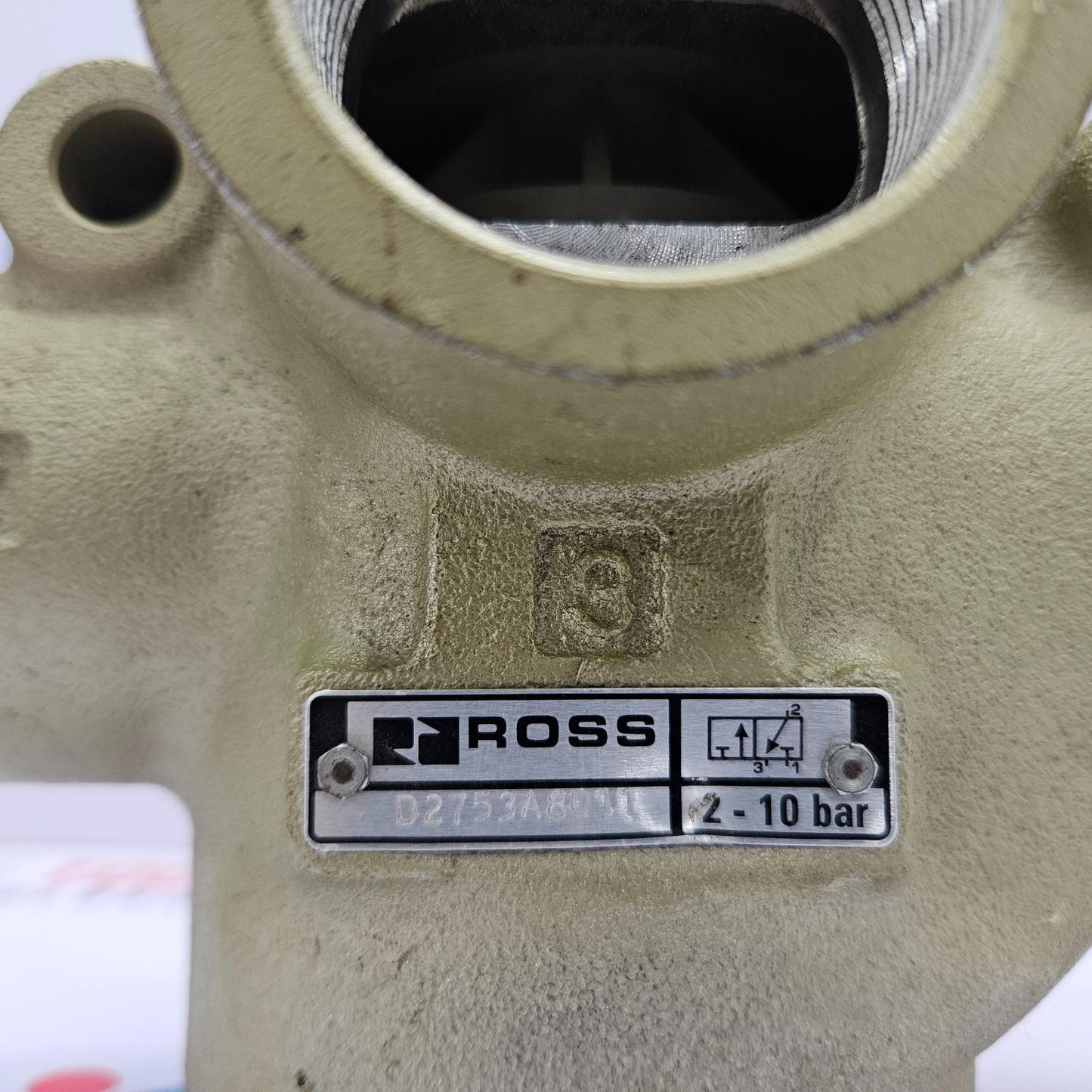 ROSS D2753A8011 POPPET VALVE 2-10 BAR D277C02 REV T